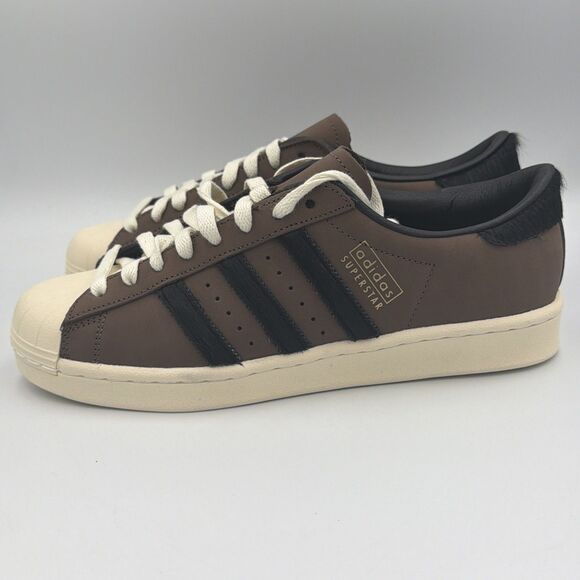 Adidas Superstar Vintage Fashion Trainers Earth Unisex Men\'s Size 7.5 main image 4